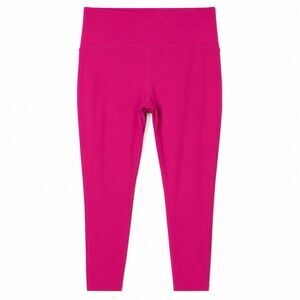 Beyond Yoga Leggings Women Large Hot Pink High Rise Full Length Yoga Pants USA